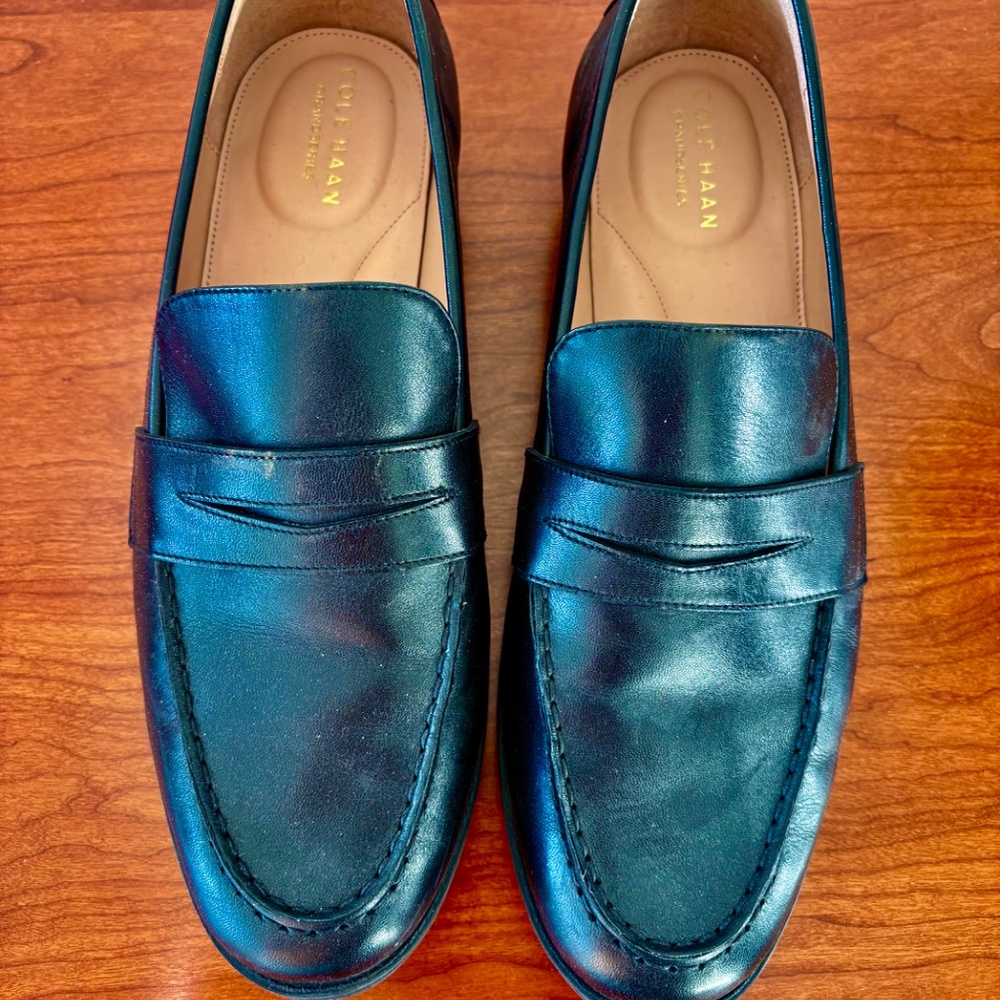 COLE HAAN loafers women's size 10 Black